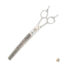 Golden-Shears-ILX-Game-Changers-Ergonomic-Brushed-Metal-Hitachi-36-Tooth-Curved-Hybrid-Chunker-Thinner-Grooming-Shears